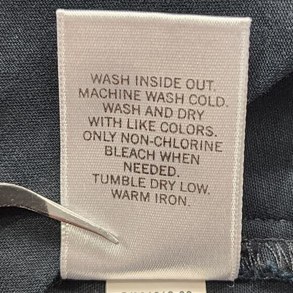 Banana Republic Pants Womens 2P PETITE Black Low Rise Flare Leg Office Preppy - Picture 6 of 12